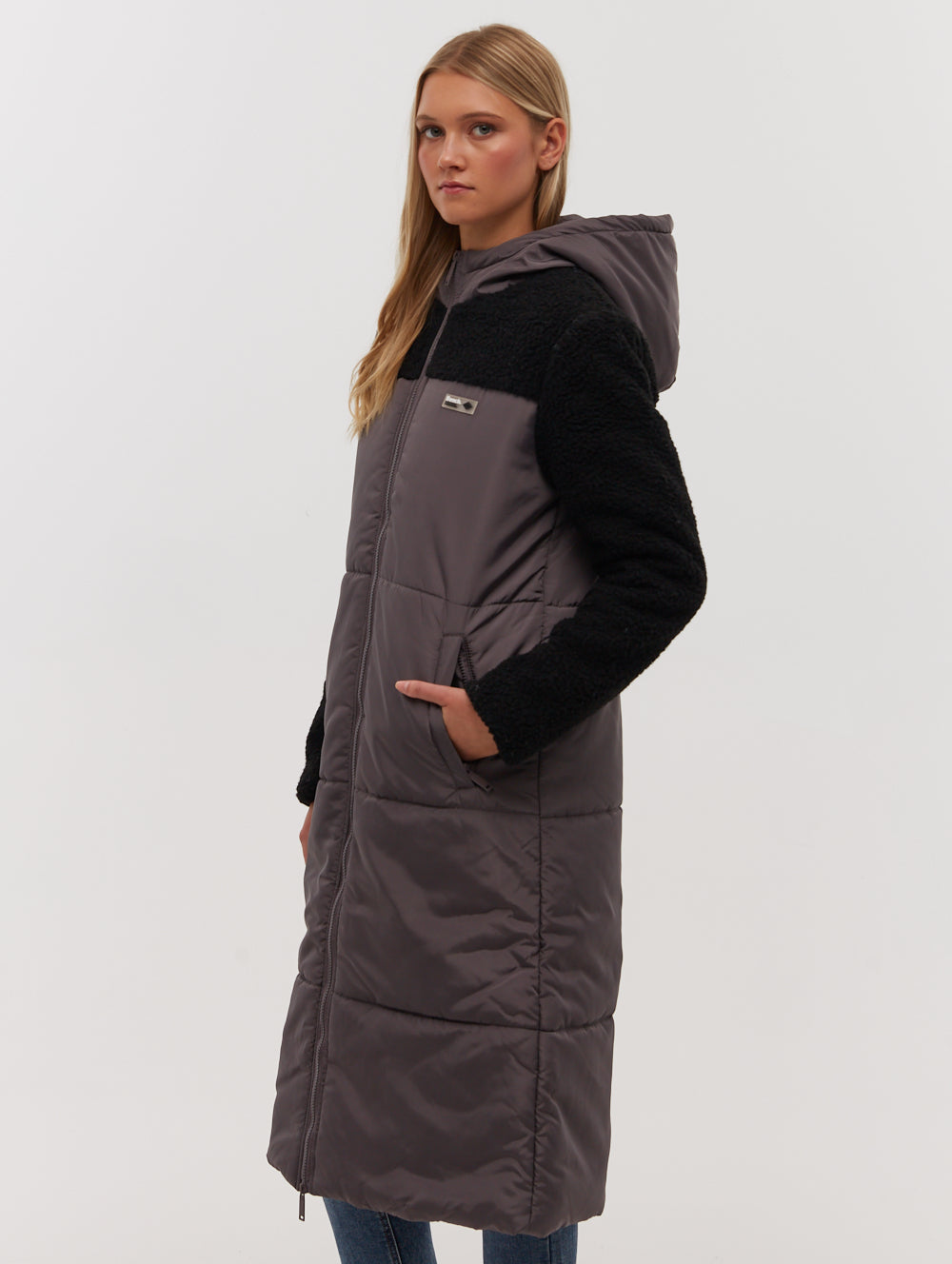 Winzer Quilted Midi Parka