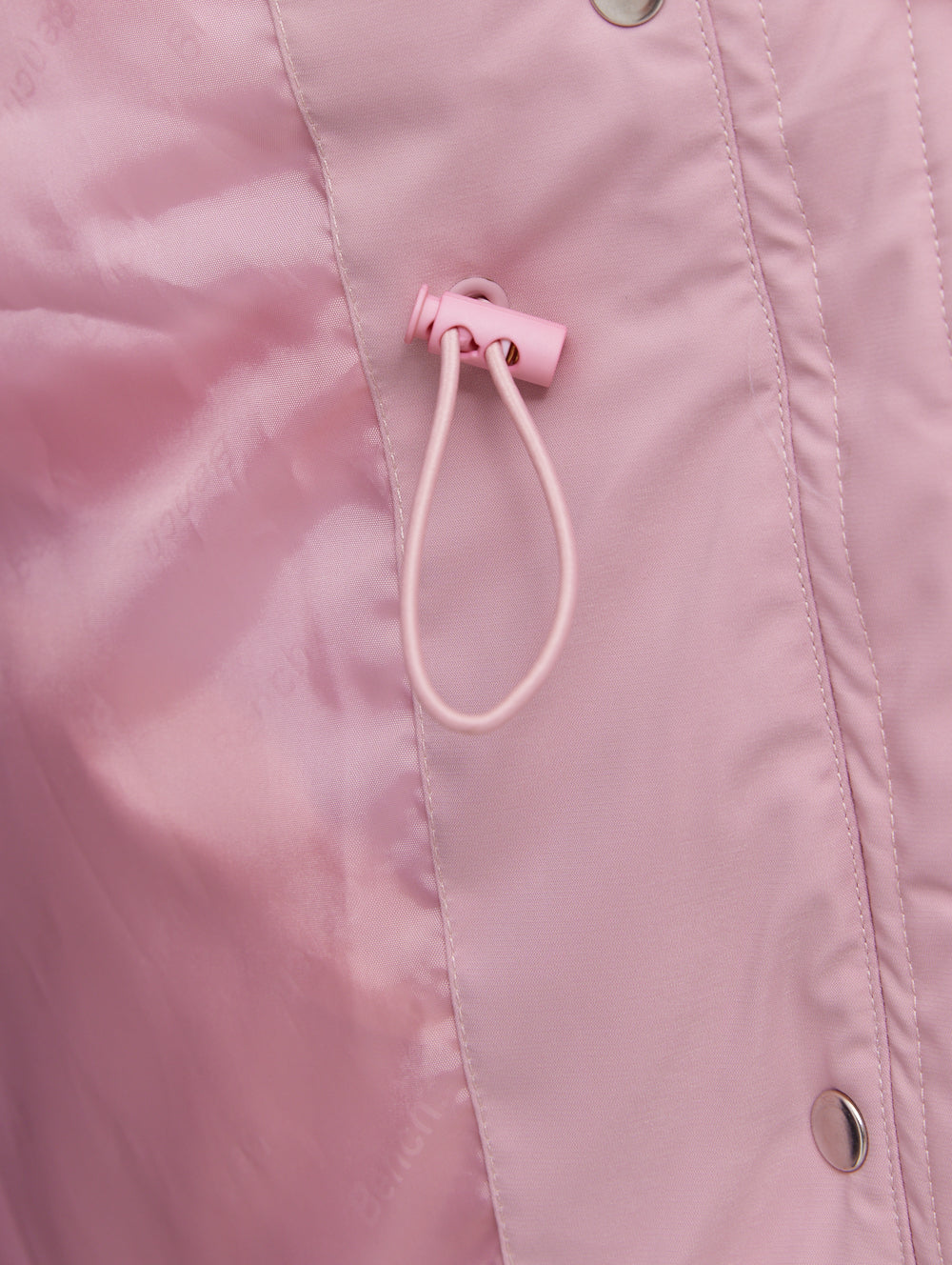Fina parka matelassé à capuchon - Rose