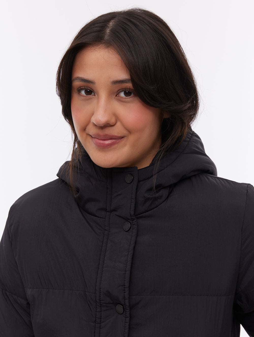 Willah veste matelassée à capuchon - Noir