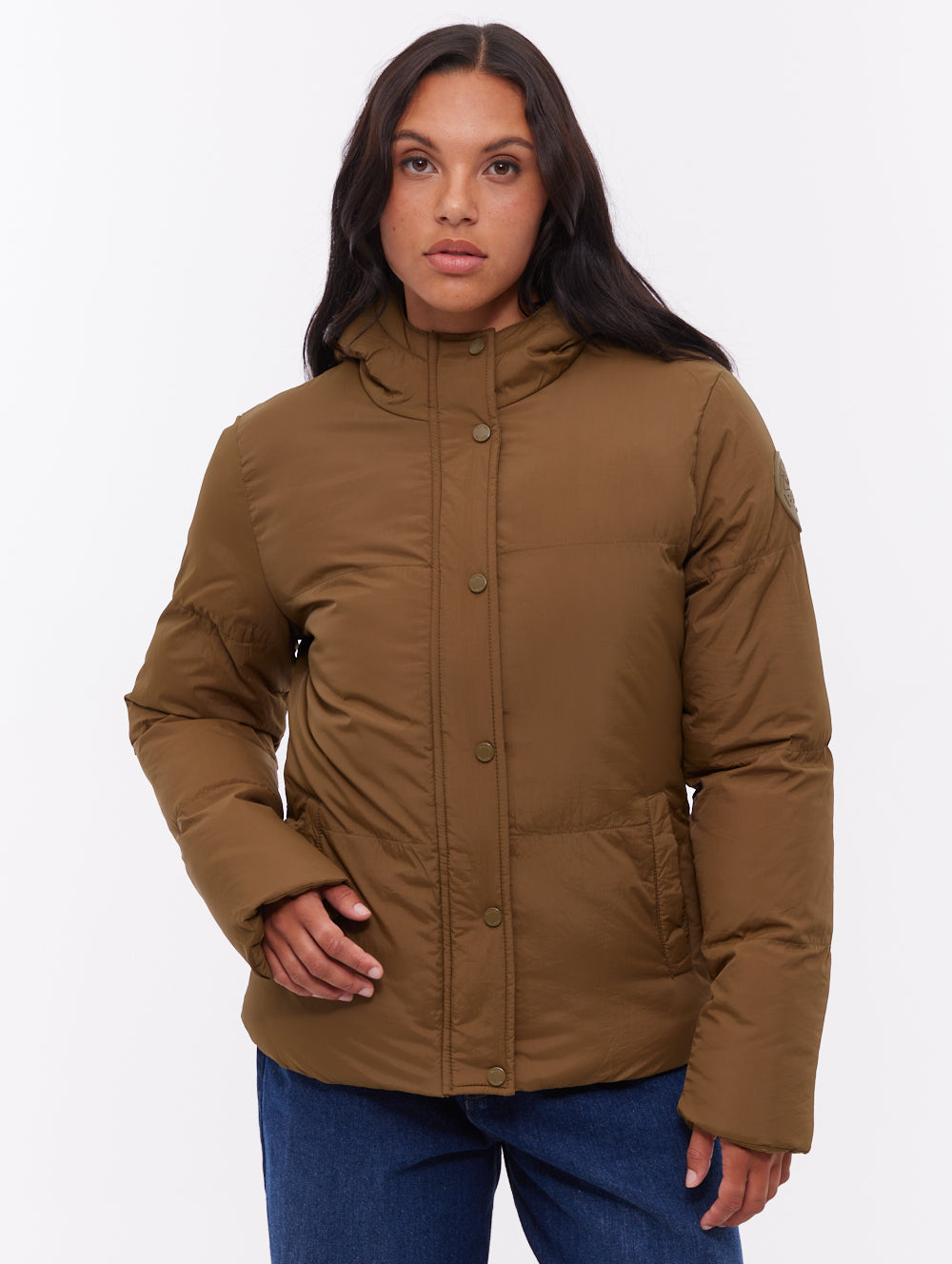 Willah veste matelassée à capuchon - Vert