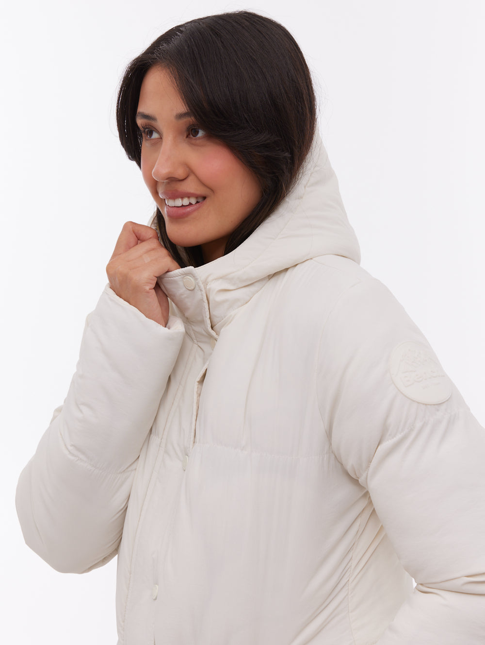 Willah veste matelassée à capuchon - Blanc
