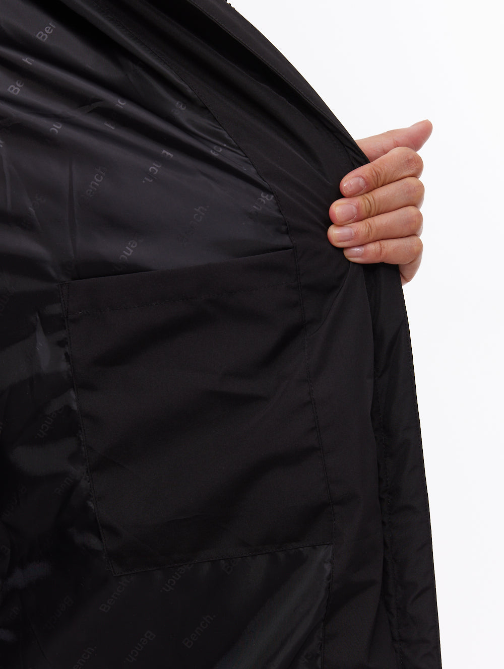 Elli parka matelassé maxi - Noir
