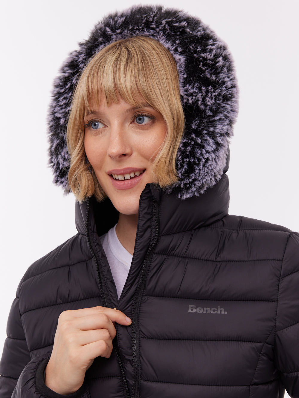 Harel veste matelassée à capuchon - Noir