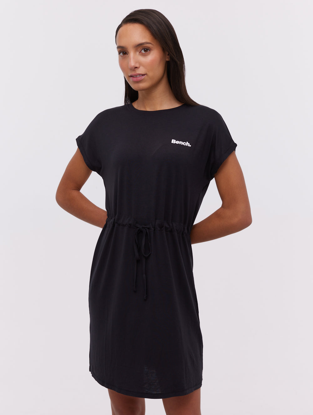 bodycon t shirt dress midi Peach Crew Neck Bodycon T-Shirt Dress - Buy Online