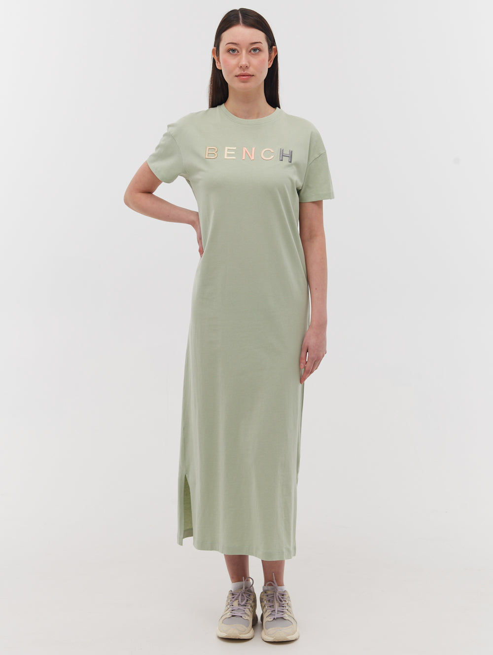 Tussah Chest Logo T-Shirt Dress - Bench