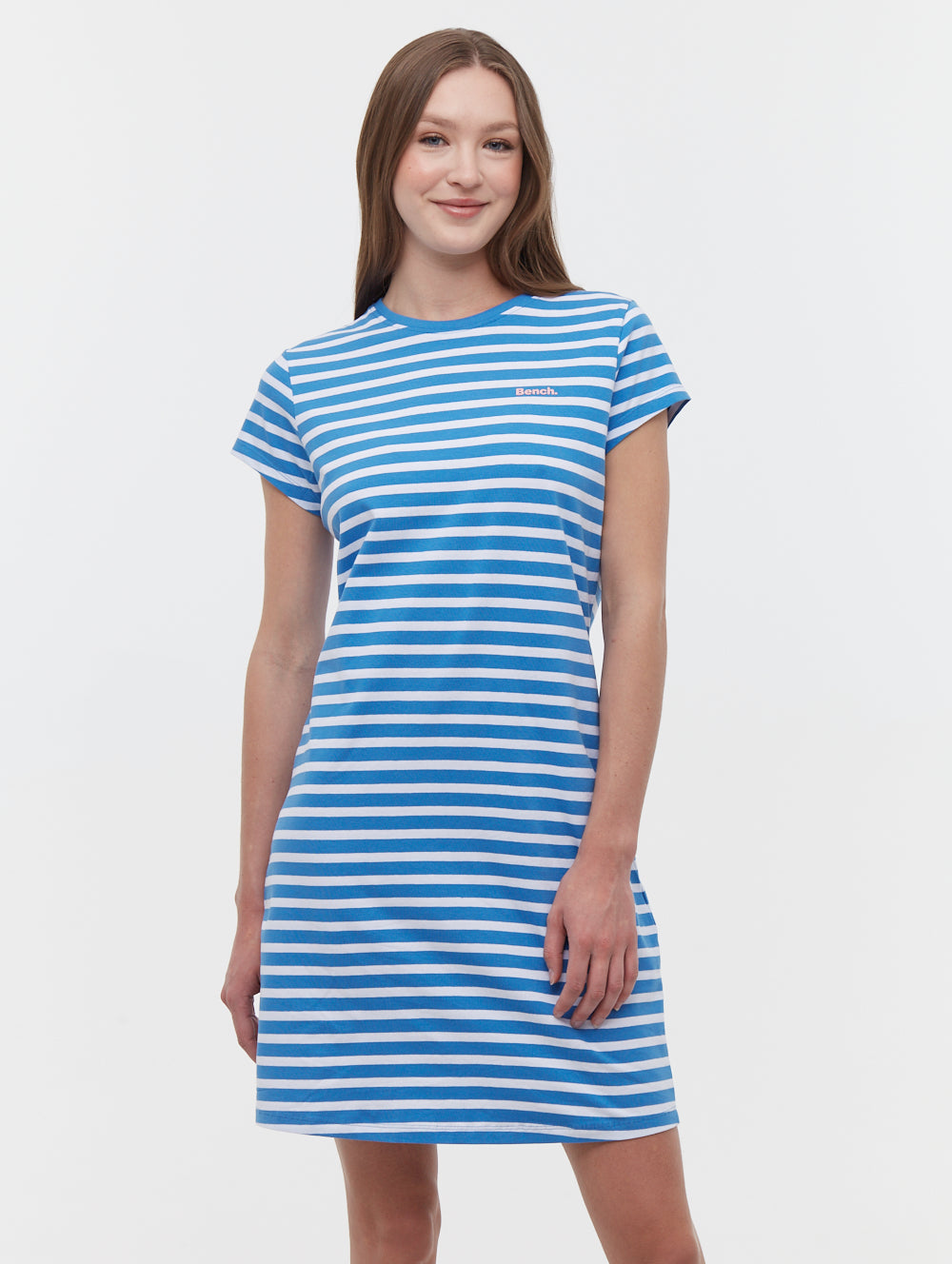 striped t shirt bodycon dress Striped Bodycon Tee Dress