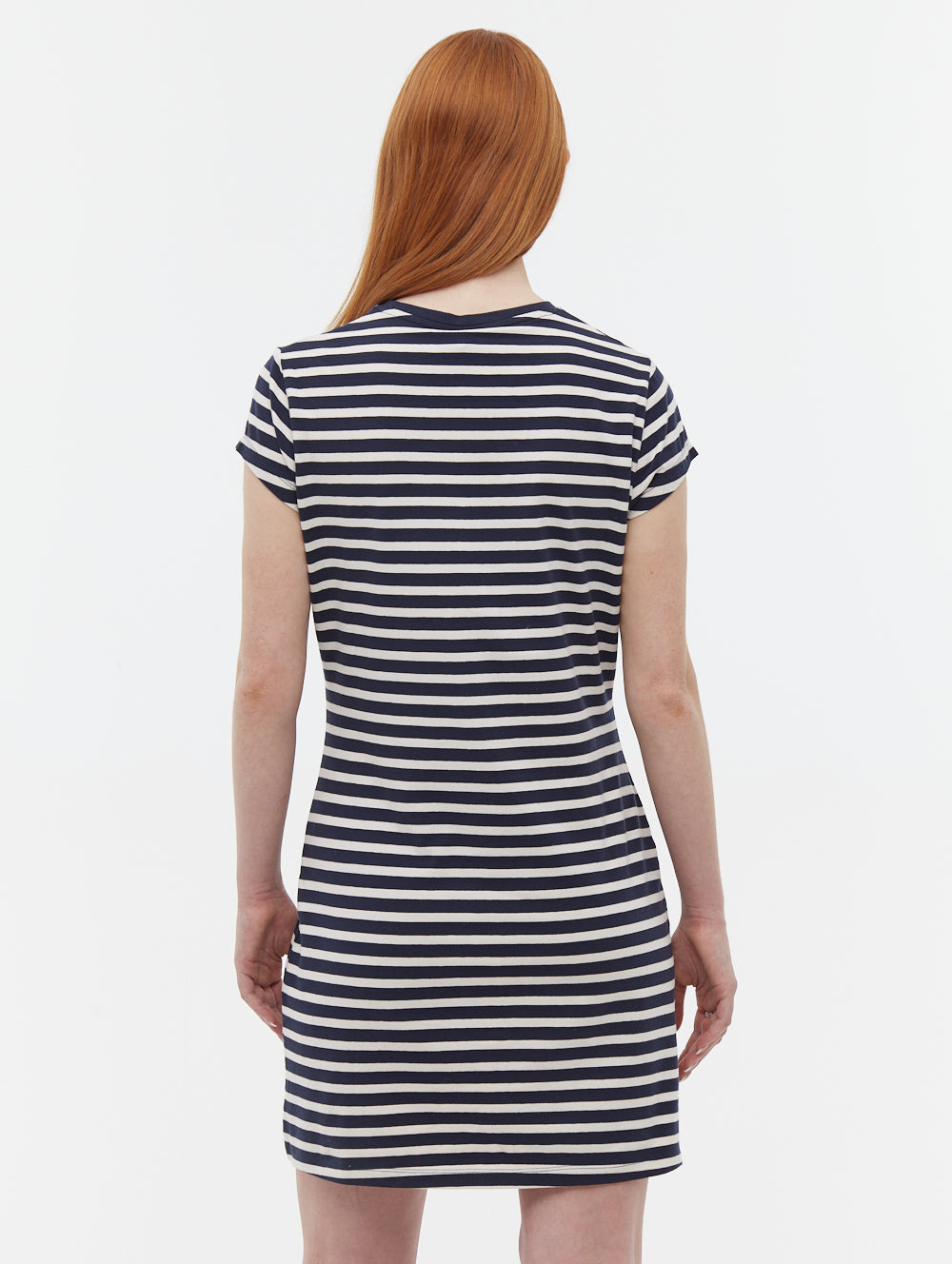 Mabelle Striped T-Shirt Midi Dress