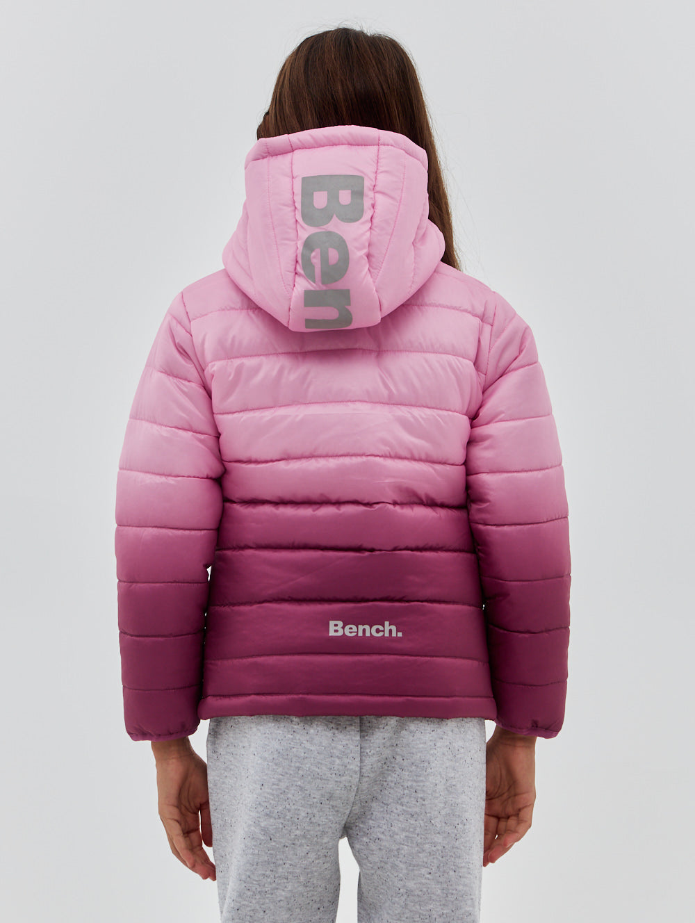 Zaylee Ombre Hooded Puffer Jacket - BN5K118685