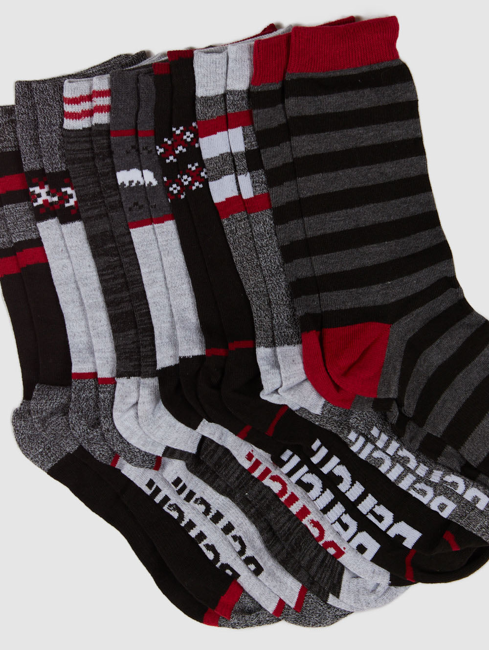 Men&#39;s Assorted Socks - 7 Pack - HMBN057