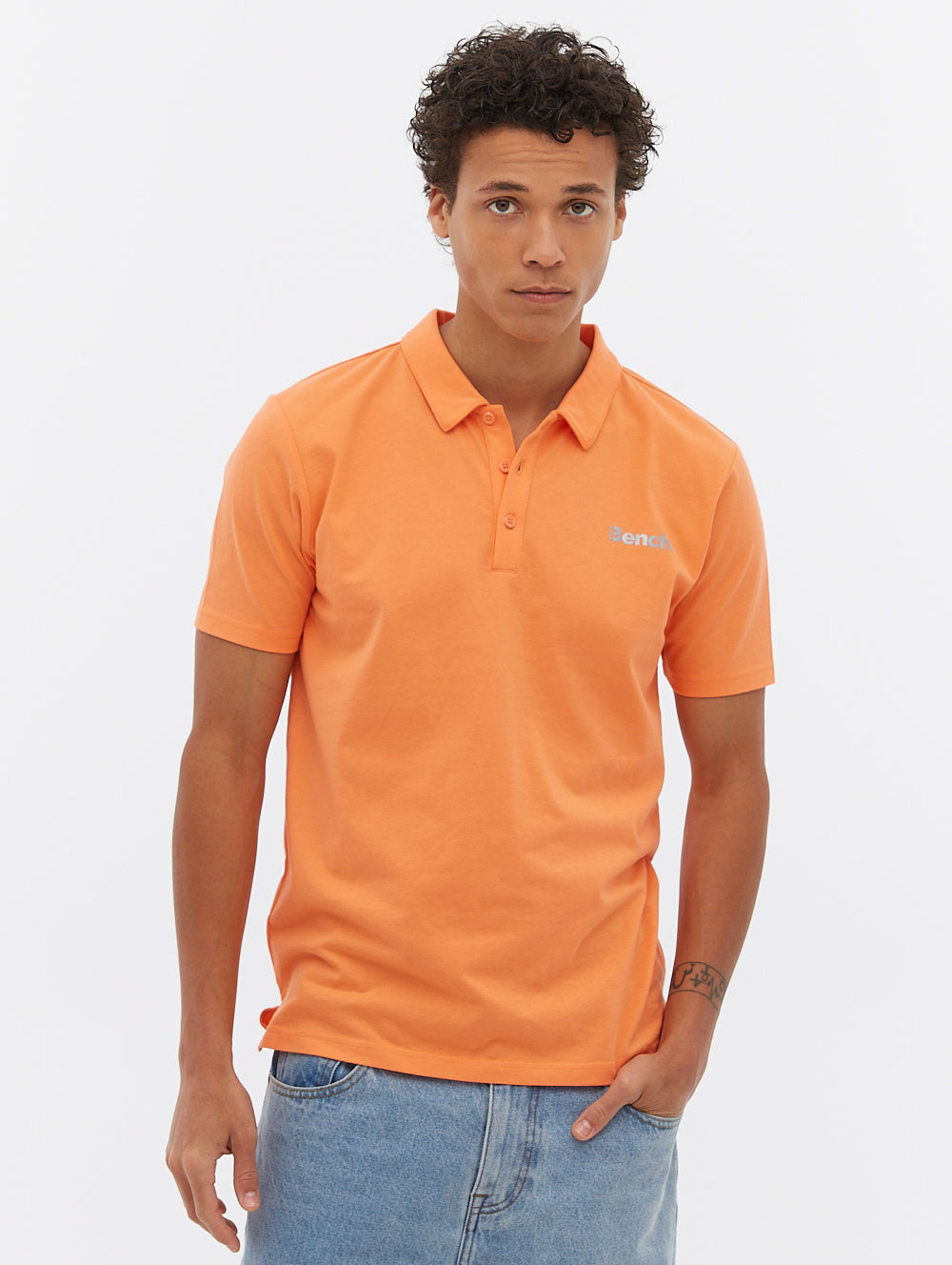 Soft Jersey 4-Dot Polo - BMGH4147M