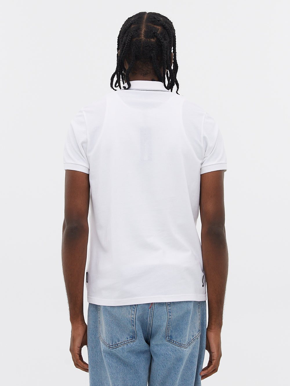 Gruff Contrast Tipping Polo Shirt - BN2M117433