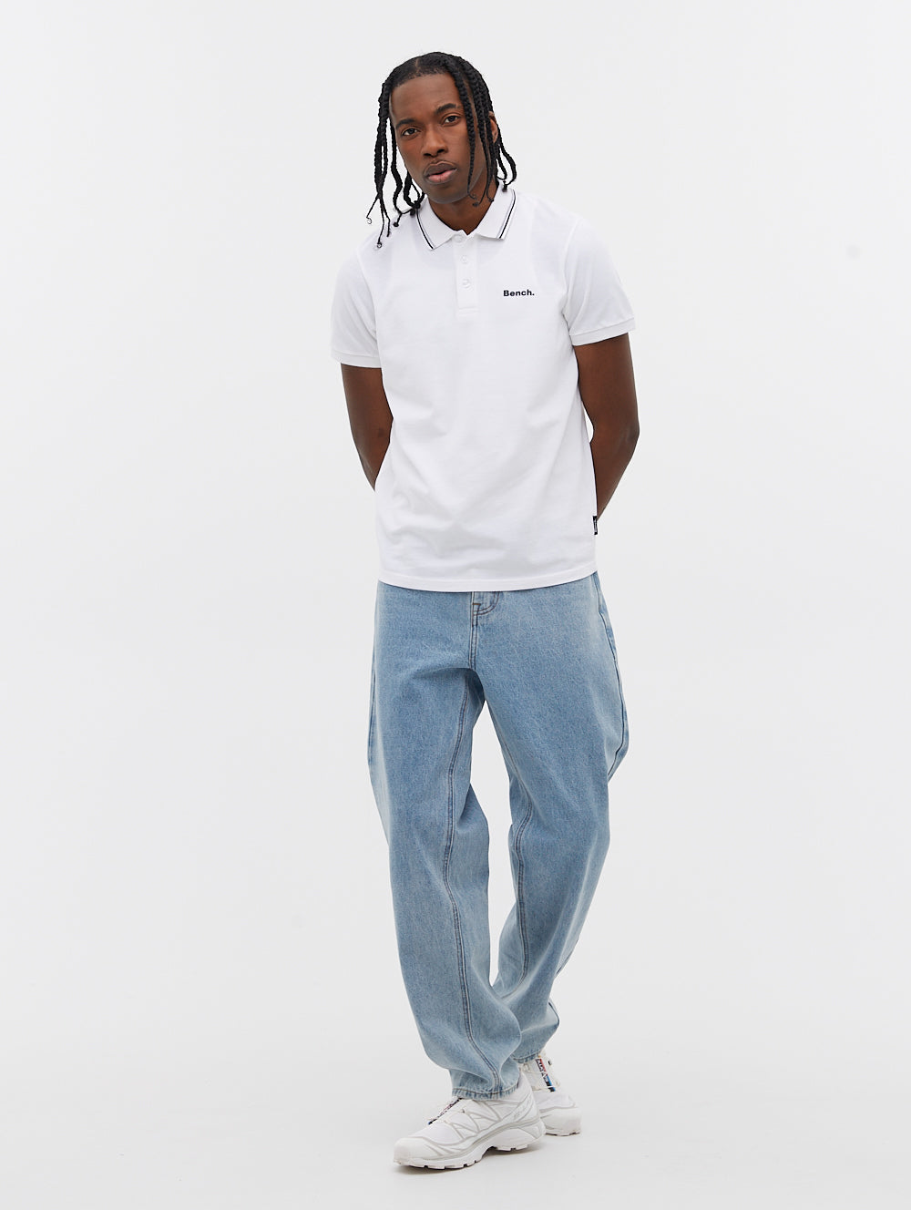 Gruff Contrast Tipping Polo Shirt - BN2M117433