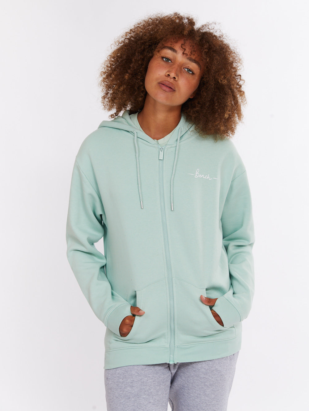 Jayla Eco-Friendly Zip Hoodie - BN4E118357A