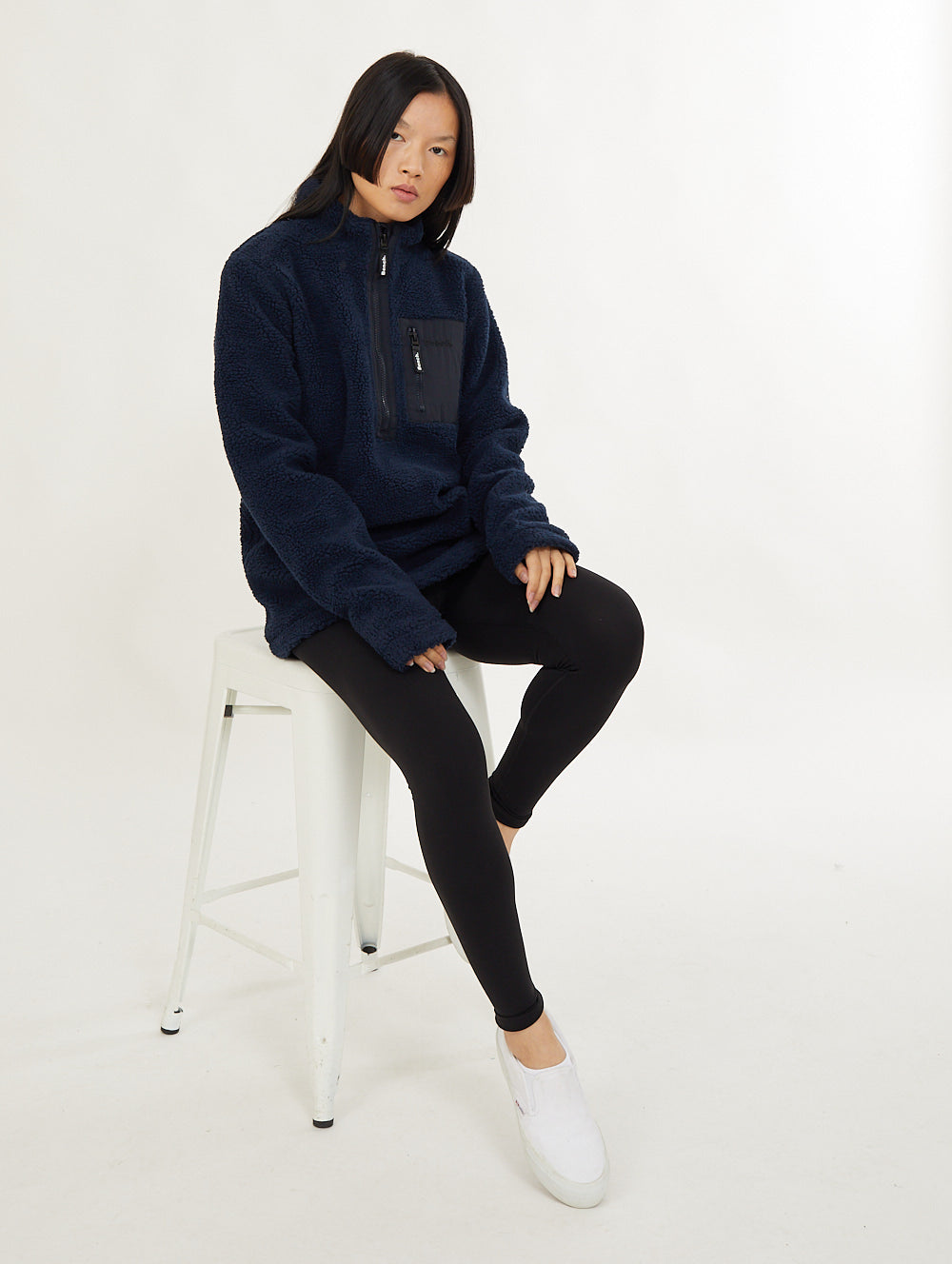 Briella Fleece Funnel Neck